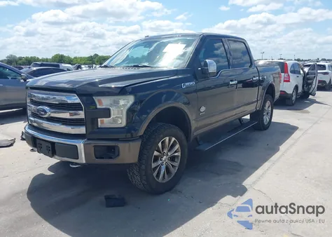 2016 Ford F-150 King Ranch z USA, uszkodzony, nr VIN 1FTEW1EG9GFA43677